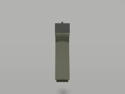 Low-polu glock PBR Game ready Free low-poly 3D model