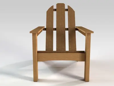 Deck chair Free 3D model