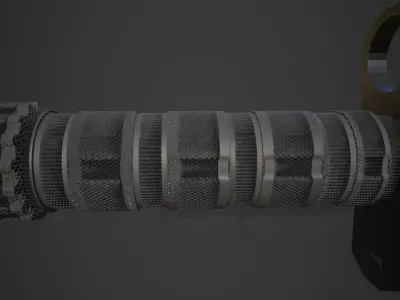 Combat Knife M9 Bayonet 3D model