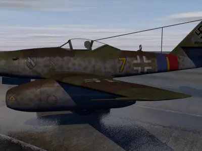 Messerschmitt Me-262 A-1 Schwalbe 3D model