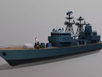 Naval Drones 3D model