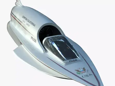 Hustler Low-poly 3D model