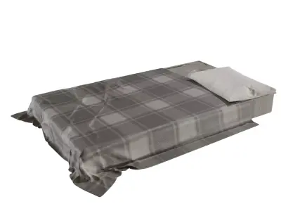 Mattress on Floor Free 3D model