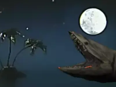 gulpereel  the sea serpent 3D model