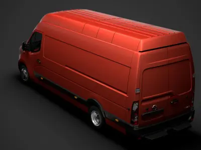Nissan NV 400 L4H3 Van 2020 3D model