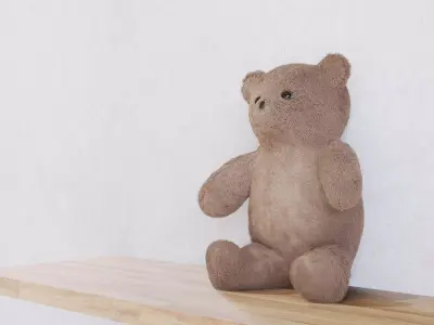 Teddy bear Free 3D model