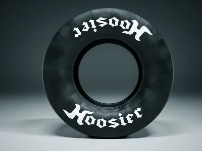 Hoosier Racing Slick Tire 3D model