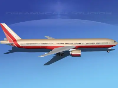 Boeing 777-300 MP Southwest Airlines 3D model
