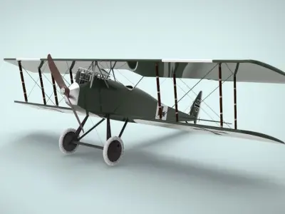 Halberstadt D series 3D model