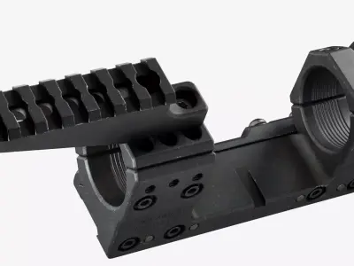 SPUHR SP-4001C Scope mount 34mm Low-poly 3D model