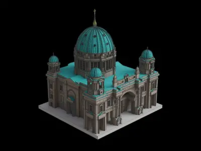 Berlinerdom 3D model