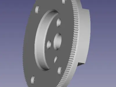 rear part Spinner Mudry Cap10 b 1-4 scale 3D model