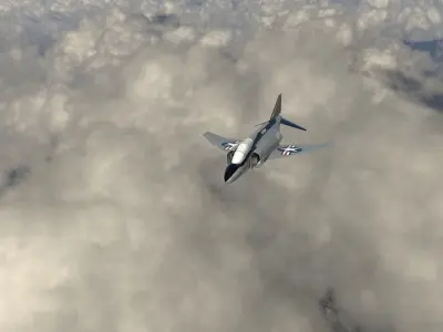 McDonnell Douglas F-4 Phantom II 3D model