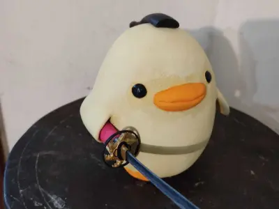 Angry Chick- Various Styles 3D print model