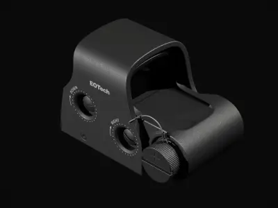Eotech XPS Scope Low-poly 3D model
