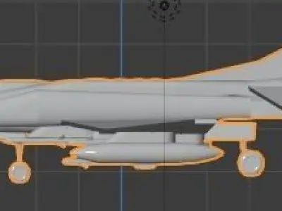 F-4 Phantom II Wannabe 3D model