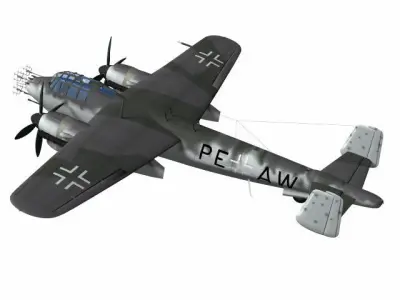 Dornier Do217 N-2 3D model