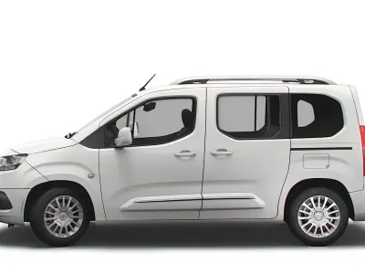 Toyota ProAce City Verso 2021 3D model