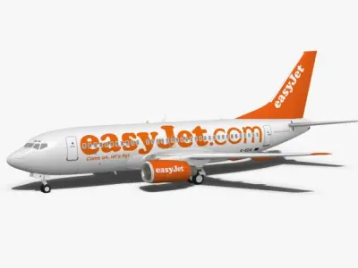 easyJet Boeing 737-700 3D model
