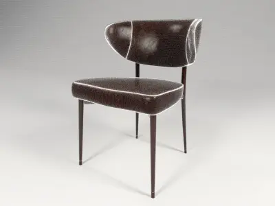 Rustic Chair Free 3D model