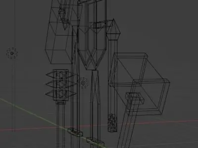 Junior Knight Asset Pack of Medieval Weapons Free low-poly 3D model