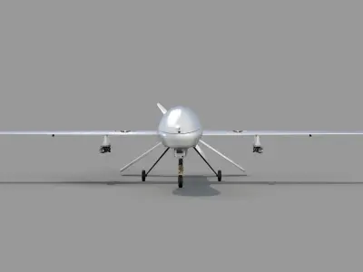 Drone Military Predator Mq-1B 3D model