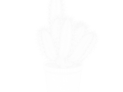  Generic Cactus Plant Model 