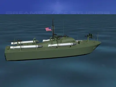 Patrol Torpedo Boat PT79 3D model