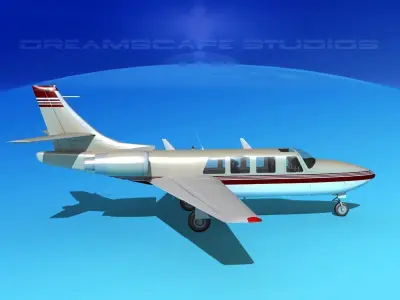 Piper Aerostar FJ-100 Fanjet V10 3D model