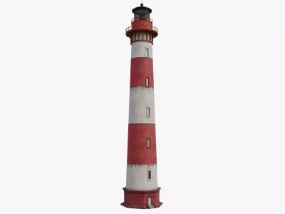 Lighthouse Low-poly 3D model