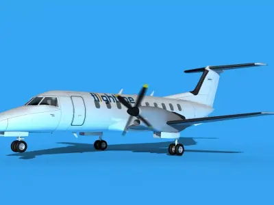 Embraer EMB120 Flightline 3D model