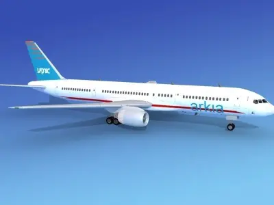 Boeing 757-200 Arkia Israel Airlines 3D model