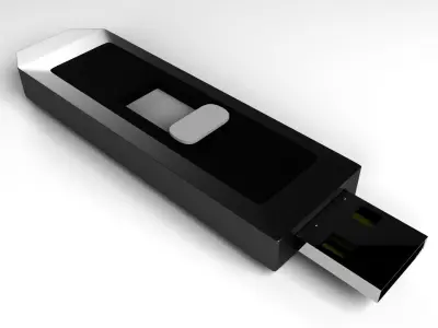 Flashdisk usb flash drive 3D model