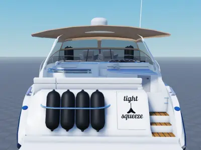 Rinker Fiesta Vee 342 yacht 3D model