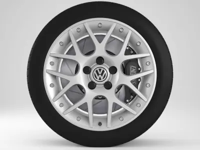 Volkswagen Passat Rim 3D model