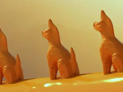 Imperial roof decoration 3D model