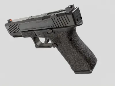 TRIARC Systems Glock 19 9mm Handgun Low-poly 3D model