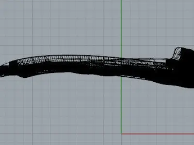  Ciondolo cuore Sweep 2 Free 3D model