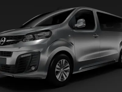 Opel Zafira Life L3 2020 3D model