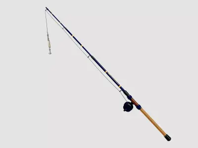 Fishing rod 3D model