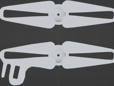 AXL Rac Link - Comtac V Low-poly 3D model