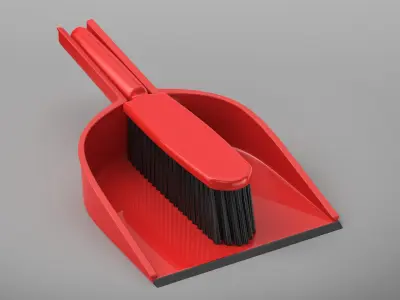 Cleaning Supplies And Tools Collection 3D model