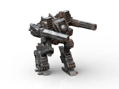 Mech- EMP-3030 Empress Mech Robot 3D print model