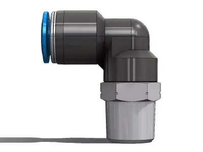 Conexao Rapida Festo 153049 QSL 1-4 8 Quick Connection 3D model