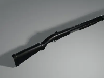 Shot gun 3D model