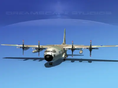 Lockheed C-130 Hercules Israeli Air Force 3D model