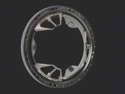 IDSS docking port 3D model