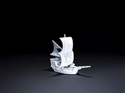 Basilean Gun Brig 3D print model