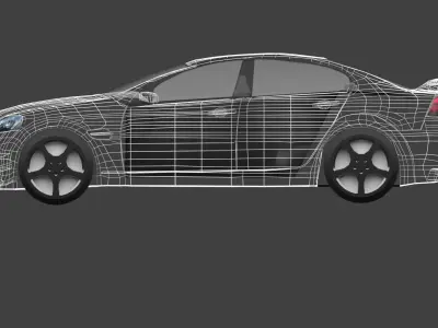 VE COMMODORE Free low-poly 3D model