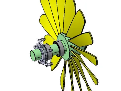 DESKTOP PROPELLER ASSEMBLY 3D print model